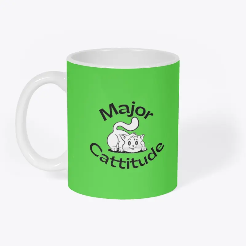 Major Cattitude - Mug