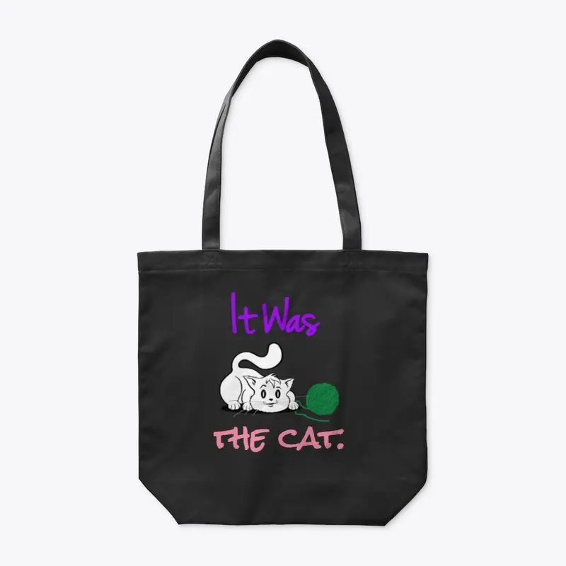 It was the cat - Tote Bag