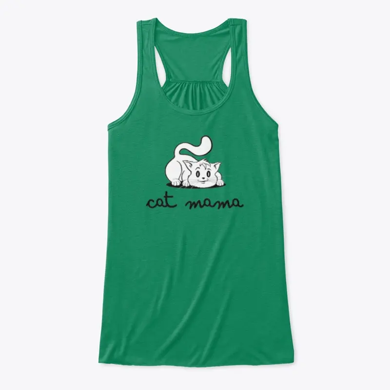 Cat Mama - Flowy Tank