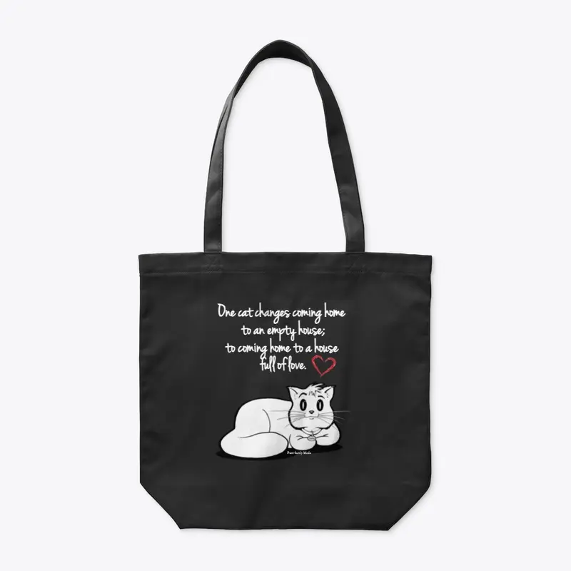 One Cat Changes - Tote Bag