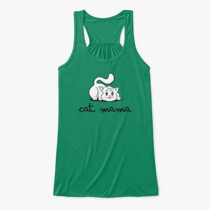 Cat Mama - Flowy Tank